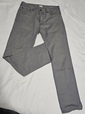 Dockers Men's Straight Fit Gray Jeans